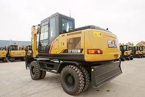 Pelle Sany SY155W pelle d'ingénierie d'occasion vendue à bas prix - Product Image 2