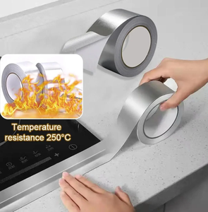 Hot Selling Hittebestendige Aluminiumfolie Plakband Veroudering Weerstand Versterkt Met Mesh Reinfor Aluminiumfolie Tape - Product Image 5