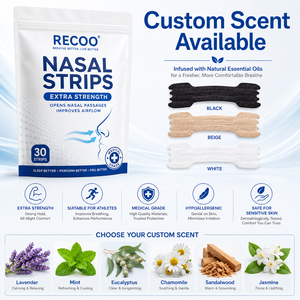 Bandes nasales respiratoires sportives personnalisées avec logo, excellente résistance, pour la respiration et le ronflement - Product Image 5