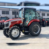Tractor Agrícola de Alto Rendimiento de 90 HP, Tractor de 240 CV Nuevo, 20 Años de Experiencia en Fabricación, Fabricante de Equipo Original