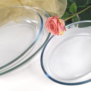 Bon récipient classique en acier inoxydable 2L fournitures d'hôtel <span class=keywords><strong>plat</strong></span> à frire en verre, 3 comparaison verre chauffe-aliments buffet chafer - Product Image 2