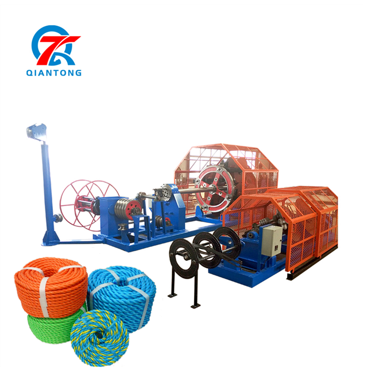 Горячий продукт 3 или 4 нити D-веревка машина витая веревка делая машину