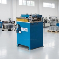 Machine à bas prix pour la fabrication de cols de conduits, machine à rouler les anneaux de col en tôle HVAC, équipement de formage de manchons de conduits galvanisés 0,4-0,7 mm