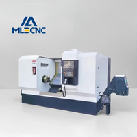 Torno CNC Horizontal de Servicio Pesado TC4580 Directo de Fábrica, Torno de Bancada Inclinada GSK Totalmente Automático