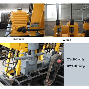Xingda 하이 퀄리티 휴대용 암석 토양 샘플링 코어 드릴링 장비 50-200m 광물 탐사 기계 판매 - Product Image 3