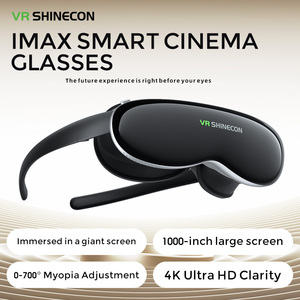 <span class=keywords><strong>Gafas</strong></span> de visión <span class=keywords><strong>VR</strong></span> SHINECON AR IMAX con pantalla de 60Hz 1000 Nits, películas 3D, pantalla 4K, <span class=keywords><strong>gafas</strong></span> AR/<span class=keywords><strong>VR</strong></span> <span class=keywords><strong>para</strong></span> teléfonos inteligentes Android e IOS - Product Image 6