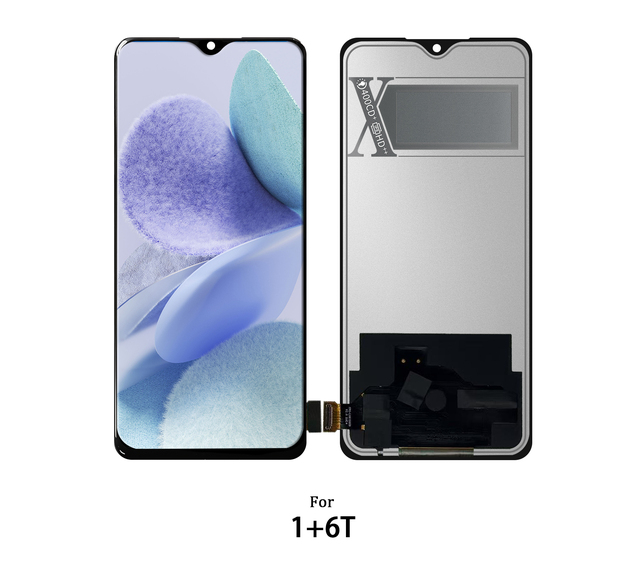 XJE Factory Mobile Phone Lcd 6.4'' Touch Screen for ONEPLUS 6T INCELL Lcd Screen Touch Digitizer Assembly Replacement Parts