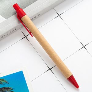 Personalized Recycled Paper Pen With Eco Friendly Environment Logo <b>Ink</b> <b>Refill</b> and Eco-friendly Ballpoint - Product Image 6