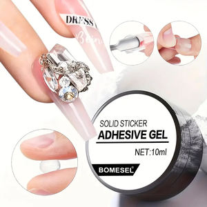 Gel Constructor Sólido 5 en <span class=keywords><strong>1</strong></span> Antiadherente para Uñas, Gel UV, Gel Duro Tipo Jalea Lechosa, para Esculpir en 3D, Modelar, Arte de Uñas Francés, Extensión Acrílica de Uñas, FRANCÉS - Product Image 1