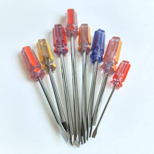 투명 핸들 십자 타입 및 육각 스크루헤드 비트가있는 정밀 휴대용 마그네틱 드라이버 세트 - Product Image 4