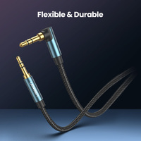 Pour Ugreen 3.5mm Aux Audio Jack câble mâle à mâle PVC veste pour voiture casque MP3/4 téléphone moniteur et haut-parleur