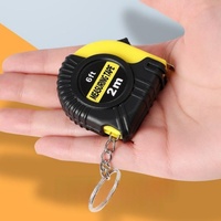 Cinta Métrica Retráctil Personalizada Premium con Logo, Llavero, Herramienta Mini, Artículo Promocional para Tiendas de Ferretería, Precio al por Mayor