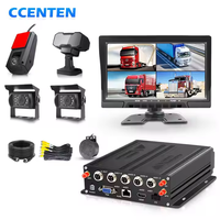 CCENTEN gelişmiş 4 kanallı AI akıllı araç DVR sistemi 4G GPS WiFi ADAS DMS sürücü izleme kaydı ile kamyon otobüsleri için