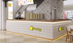 Quiosco Nuevo de Diseño para Centro Comercial a Precio de Fábrica, Ideas para Cafetería, Puesto de Té <span class=keywords><strong>con</strong></span> <span class=keywords><strong>Leche</strong></span>, Quiosco de Té de Burbujas <span class=keywords><strong>con</strong></span> Diseño de Barra de Jugos - Product Image 5