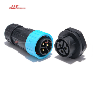 Llt 3pin vít dây bảng điều chỉnh kết nối cáp điện nối 2 4 5 6 7 8 20 24 3 + 9 pin nam cắm nữ ổ cắm - Product Image 2