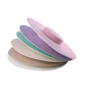 Wijde rand wollen hoed voor dames, platte formele zwarte design bandage voor podiumshows, modieuze outdoor hoge hoed voor de winter - Product Image 1
