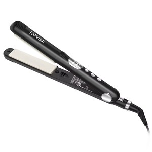 Lisseur de cheveux électrique en céramique, double usage, lissage et bouclage, ions négatifs, contrôle intelligent de la température, portable, pour la maison - Product Image 3