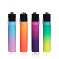 Briquet en plastique pas cher en gros de l'usine Jiaxin, avec logo personnalisé, autres briquets et accessoires pour fumeurs, briquet à gaz et briquet Clipper