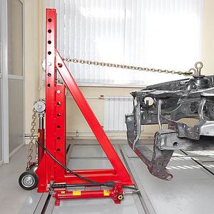 10トンシリンダー牽引能力 自動車シャシー修理用プリングタワー 自動車板金工場設備 - Product Image 4