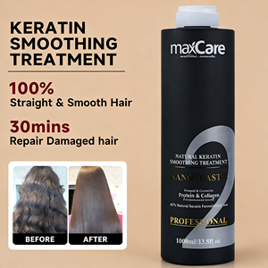 Nanoplastia al por Mayor para Tratamiento de Queratina con Crema de Biotina, Nutritiva e Hidratante, Reparación del Cabello Dañado, Seco y Encrespado, 1000 ml - Product Image 3