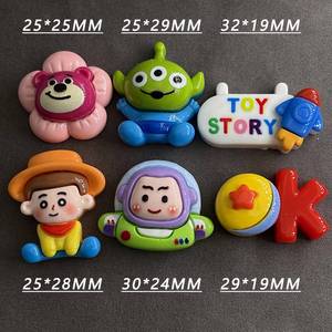 Dessin animé résine breloques jeux jouets histoire ours dessin animé bricolage décor pour <span class=keywords><strong>coque</strong></span> de téléphone - Product Image 3