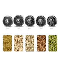 Granulateur d'aliments pour animaux Modèle 300 pour l'Afrique, machine durable de traitement des aliments pour bétail, volailles et porcs, pour maïs et paille