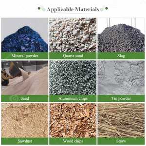Ротационный барабан, нагревательный небольшой кварцевый песок, древесная щепа, опилки, сушилка для птичьего навоза, печь для биомассы - Product Image 6