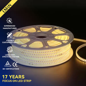 Ruban LED PVC Haute Tension AC110V/230V/260V 50m Longue Portée IP65 Sécable Éclairage Extérieur de Façade de Bâtiment CE RoHS - Product Image 1