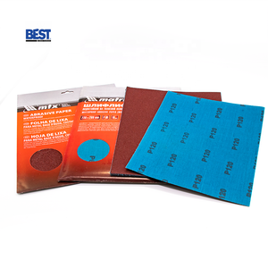 Tissu abrasif en oxyde <span class=keywords><strong>d</strong></span>'aluminium personnalisé, meuleuse industrielle, tissu de polissage, finition métallique, préparation de surface - Product Image 4