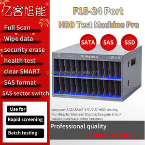 24 Poorten Sata Hdd/Sas/Ssdsata/Detectiescanner Voor Gebruikte Harde Schijf <span class=keywords><strong>Tester</strong></span> 3.5Inch 2.5Inch Hdd - Product Image 2