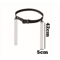 XXBEAST Sabuk Flag Football PVC Warna-warni Custom dengan Kancing Jepret, Set 2 Bendera untuk Anak-anak, Wanita, Dewasa, Latihan, Ramah Lingkungan, Tahan Lama, OEM