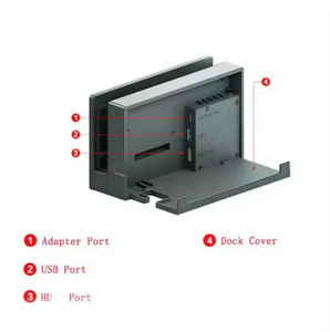 Cơ sở kết nối TV cho máy chơi game NS, đế sạc cho Nintendo <span class=keywords><strong>Switch</strong></span> - Product Image 5
