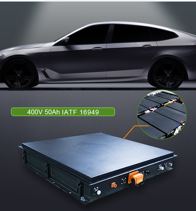 A Grade 40kwh Lithium Battery Pack High Safety 400V 100AH 200AH With MSD Design