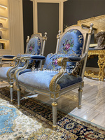Nouveau design Canapé en velours de style français classique Canapé de luxe pour salon Ensemble de meubles