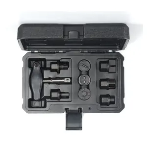 XCTOOL autres outils de véhicule Jeu de profils spéciaux de <span class=keywords><strong>service</strong></span> d'huile pour bouchons de vidange d'huile en plastique Outils de réparation de voiture - Product Image 1
