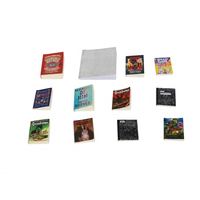 Accessoires de maison de poupée miniature personnalisés, livres miniatures imprimables reliés en couverture rigide/broché pour la décoration de meubles et les jouets pour enfants