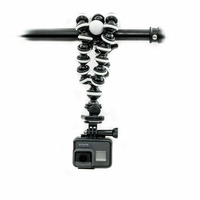 KAMPHO Trépied Poulpe Flexible Gorillapod pour Smartphone Téléphone Portable Caméra Mini Trépied de Table de Bureau avec Pince