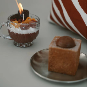 Moules à <span class=keywords><strong>bougies</strong></span> en silicone en forme de biscuits aux pépites de chocolat 3D, moules à <span class=keywords><strong>bougies</strong></span> de dessert simulés pour la fabrication de <span class=keywords><strong>bougies</strong></span>, cire aromatique faite à la main - Product Image 2