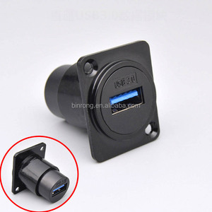 Conector Modular de Panel D, RJ45 CAT6, USB, Tipo-C, <span class=keywords><strong>F</strong></span>, <span class=keywords><strong>XLR</strong></span>, Conector de Paso - Product Image 2