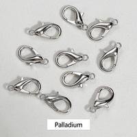 Fermoir Mousqueton de Bijouterie en Acier Inoxydable Plaqué Or pour Colliers et Bracelets, Composants d'Apprêts DIY pour la Fabrication de Bijoux en Gros