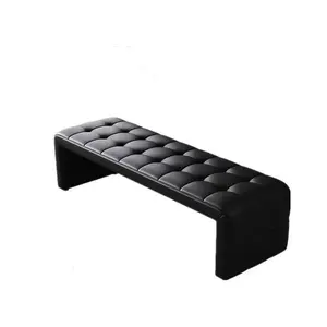 <span class=keywords><strong>Banc</strong></span> à chaussures moderne haut de gamme pour l'entrée d'un <span class=keywords><strong>petit</strong></span> appartement, en <span class=keywords><strong>bois</strong></span> durable avec revêtement en cuir - Product Image 5