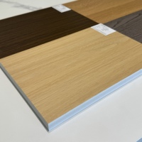 Fabricant chinois de panneaux stratifiés en PVC avec finition imitation bois personnalisée, imperméables et anti-rayures.