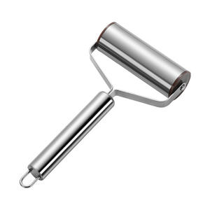 Premium Noodle Cutter Stainless Steel Manual <b>Dough</b> <b>Roller</b> Pasta Cutter For Baking Dumpling Wrapper 410 Specification - Product Image 4