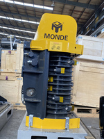 Machine forestière homologuée CE MONDE, excavatrice, broyeur forestier, broyeur de bois à vendre