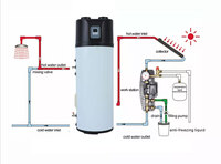 Bomba de Calor Doméstica Todo en Uno Bobiller R290 de Alta Eficiencia con Tanque de Almacenamiento de Agua Caliente de 200L y WIFI