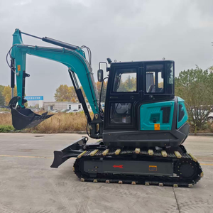 Livraison gratuite, excavatrice de 3 tonnes, excavatrice robuste de 3 tonnes avec châssis durable pour une utilisation à long terme - Product Image 1