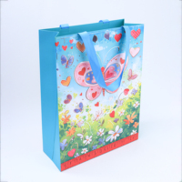 Impression de logo personnalisée pour les sacs en papier cartonnés de haute qualité pour les magasins de vêtements, les centres commerciaux, la publicité, les cadeaux - Portables et réutilisables