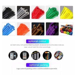 Dây buộc cáp nylon tự khóa CE RoHS 66, dây buộc nhựa, dây buộc zip 4 inch, 6 inch, 8 inch, 10 inch, 12 inch - Product Image 4