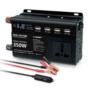 Dual voltage 12v 24v dc power to ac 220v 500W car inverter modifided sine wave inversor