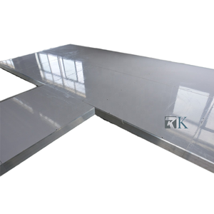 Borde de Aluminio Desmontable para Pista de Baile, Color Blanco Simple, para Instalar con Llave Hexagonal, Tabla de Baile de Madera de 30 mm de Grosor - Product Image 1